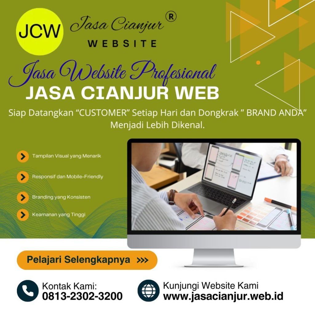 Jasa Pembuatan Web Kota Cianjur Amanah
